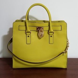 Michael Kors Hamilton Saffiano Large Satchel